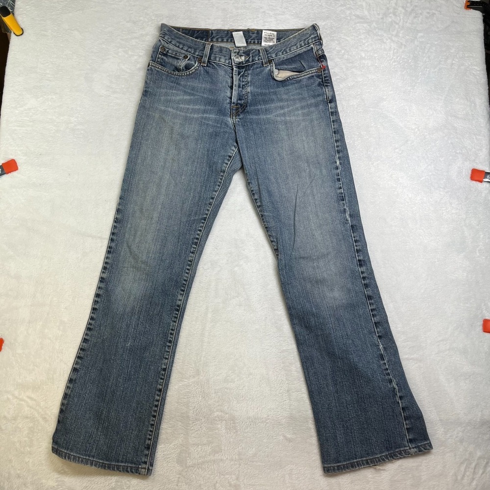 Vintage Lucky‎ Brand Dungarees Jeans Women's 4 Blue Denim Slim USA Made - 28X29